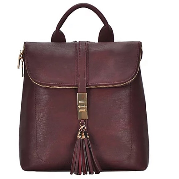 Leather Backpack Purse - Picture 1 of 8